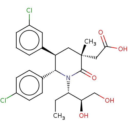 Chemical structure of BindingDB Monomer ID 215427