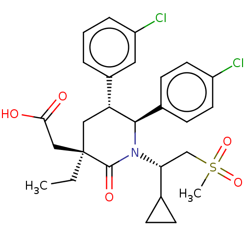 Chemical structure of BindingDB Monomer ID 215445