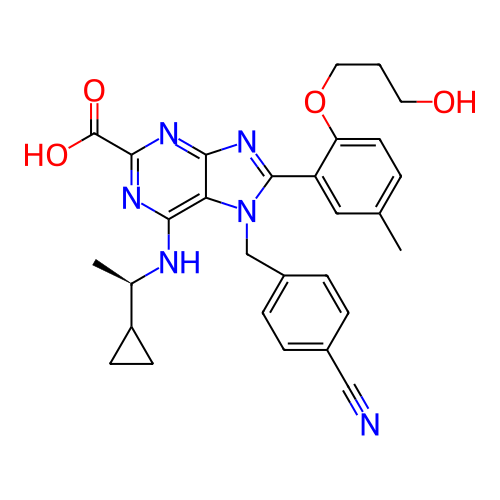 Chemical structure of BindingDB Monomer ID 218572
