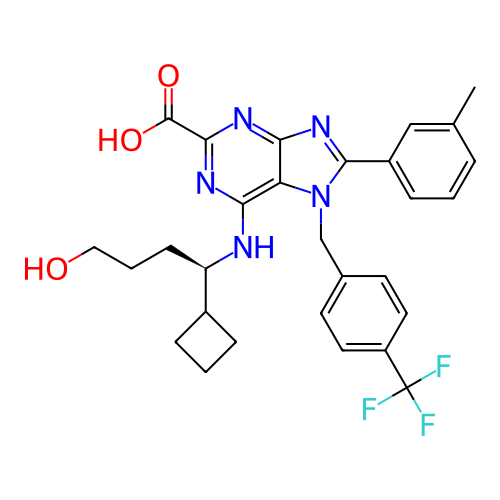 Chemical structure of BindingDB Monomer ID 221447
