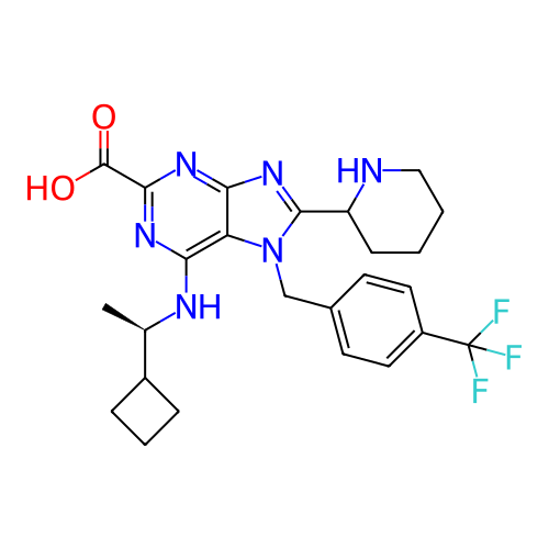 Chemical structure of BindingDB Monomer ID 222696