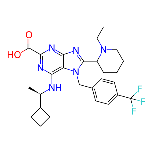 Chemical structure of BindingDB Monomer ID 222697