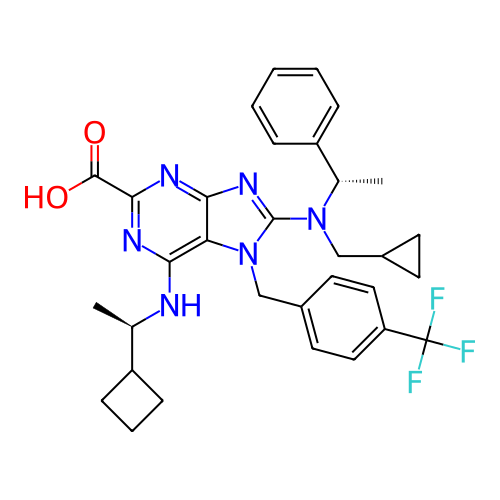 Chemical structure of BindingDB Monomer ID 222702
