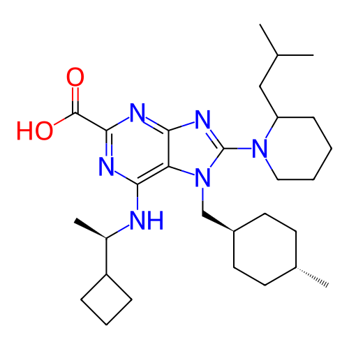 Chemical structure of BindingDB Monomer ID 222717