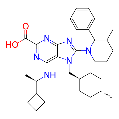 Chemical structure of BindingDB Monomer ID 222841