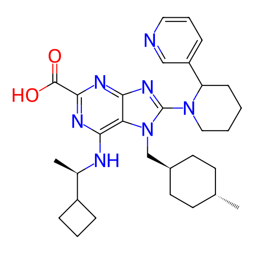 Chemical structure of BindingDB Monomer ID 223593