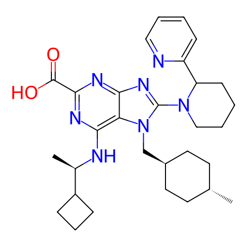 Chemical structure of BindingDB Monomer ID 223595