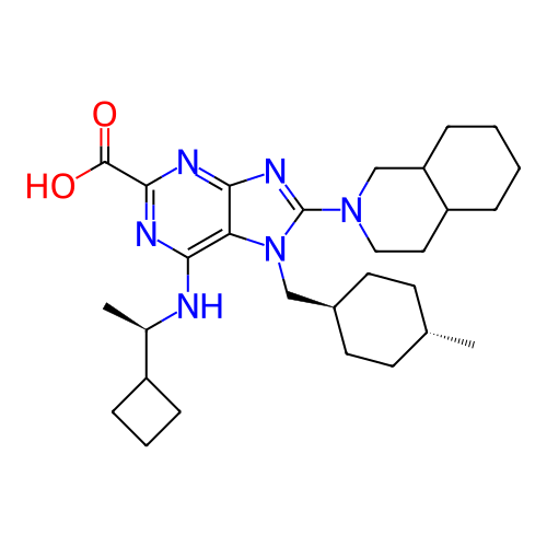 Chemical structure of BindingDB Monomer ID 223596