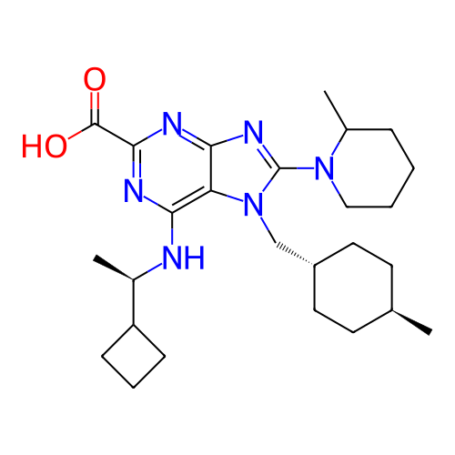 Chemical structure of BindingDB Monomer ID 223603