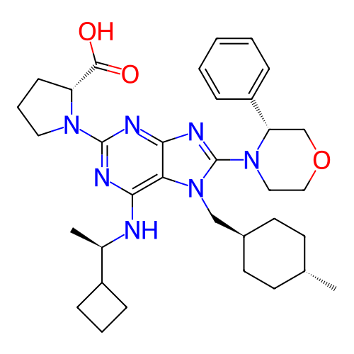 Chemical structure of BindingDB Monomer ID 223776