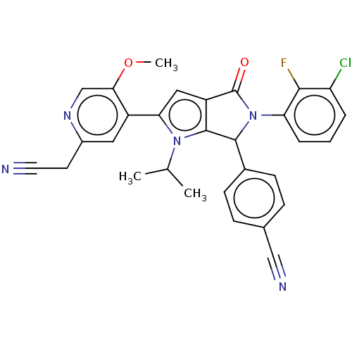 Chemical structure of BindingDB Monomer ID 236334