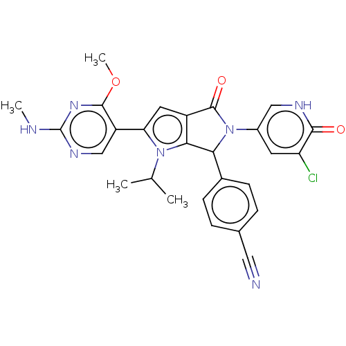 Chemical structure of BindingDB Monomer ID 236384