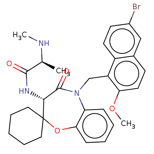 Chemical structure of BindingDB Monomer ID 237555