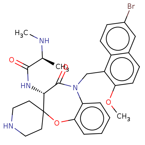 Chemical structure of BindingDB Monomer ID 237557