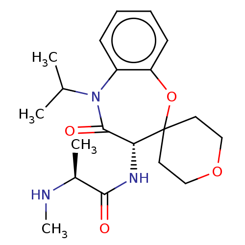 Chemical structure of BindingDB Monomer ID 237574