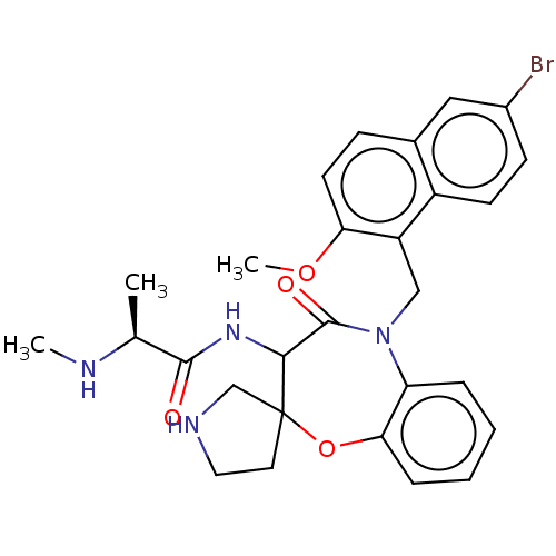 Chemical structure of BindingDB Monomer ID 237576