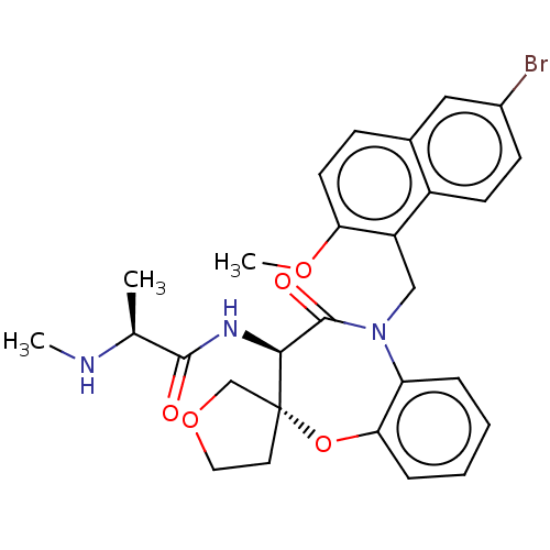 Chemical structure of BindingDB Monomer ID 237578