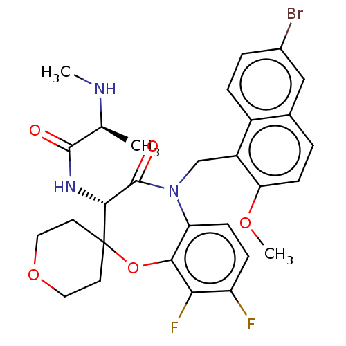 Chemical structure of BindingDB Monomer ID 237590