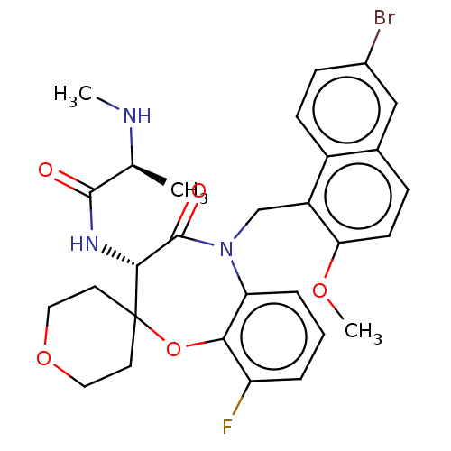 Chemical structure of BindingDB Monomer ID 237592
