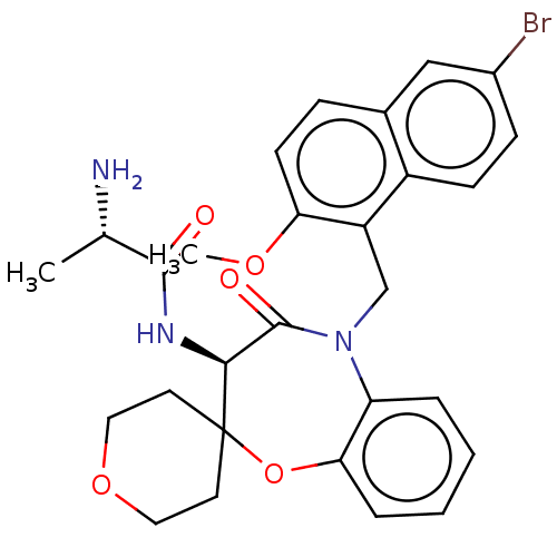Chemical structure of BindingDB Monomer ID 237599