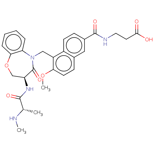 Chemical structure of BindingDB Monomer ID 237622