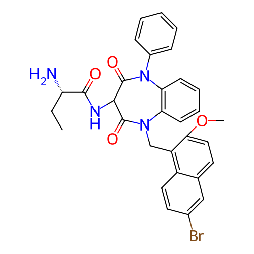 Chemical structure of BindingDB Monomer ID 242621