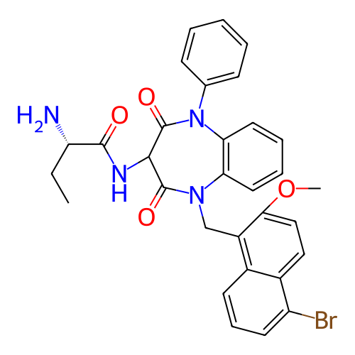 Chemical structure of BindingDB Monomer ID 242629