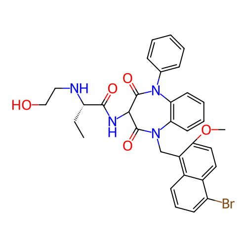 Chemical structure of BindingDB Monomer ID 242631