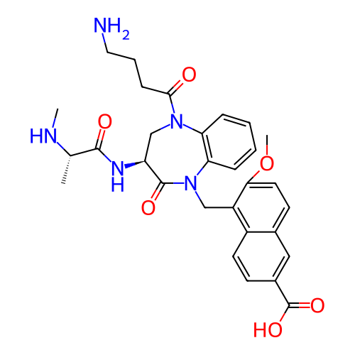 Chemical structure of BindingDB Monomer ID 242636