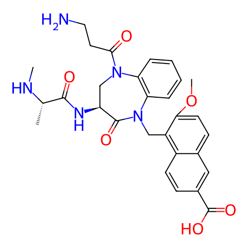 Chemical structure of BindingDB Monomer ID 242660