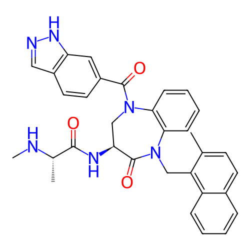 Chemical structure of BindingDB Monomer ID 242671