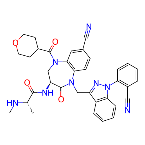Chemical structure of BindingDB Monomer ID 243100