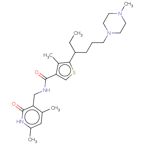 Chemical structure of BindingDB Monomer ID 259396