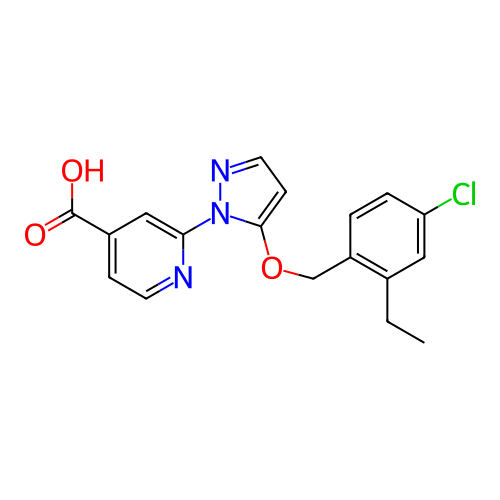 Chemical structure of BindingDB Monomer ID 264042