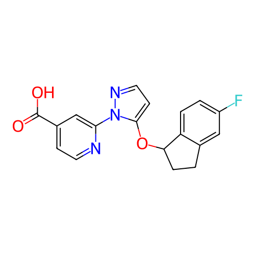 Chemical structure of BindingDB Monomer ID 264061