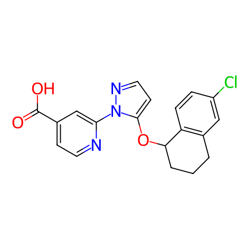 Chemical structure of BindingDB Monomer ID 264064