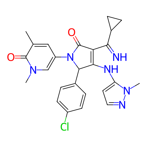 Chemical structure of BindingDB Monomer ID 264435