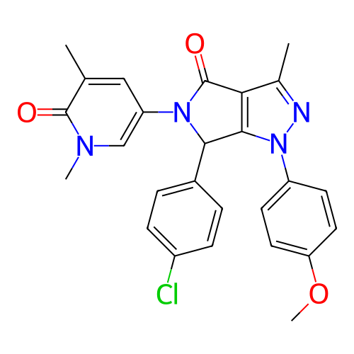 Chemical structure of BindingDB Monomer ID 264445