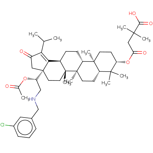 Chemical structure of BindingDB Monomer ID 271420