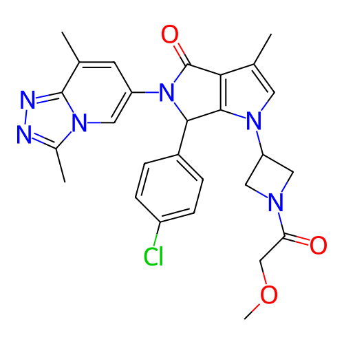 Chemical structure of BindingDB Monomer ID 274218