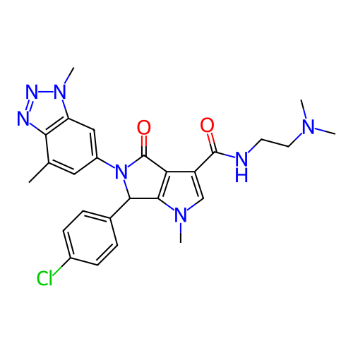 Chemical structure of BindingDB Monomer ID 274311