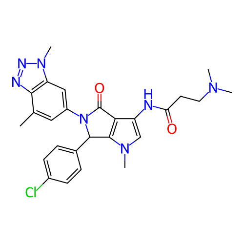 Chemical structure of BindingDB Monomer ID 274314
