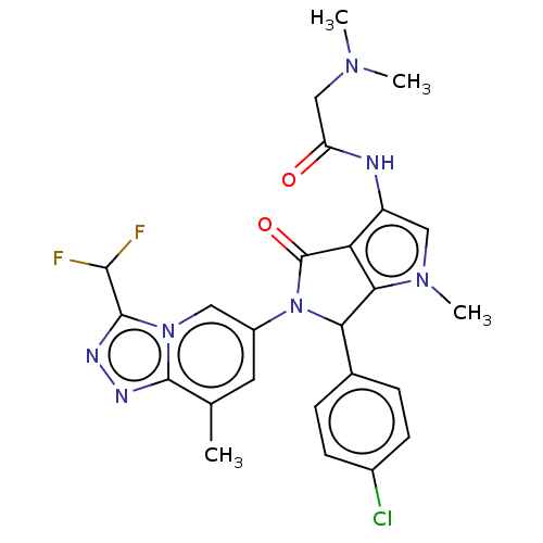 Chemical structure of BindingDB Monomer ID 274333