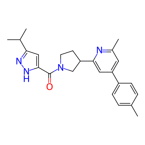 Chemical structure of BindingDB Monomer ID 281063