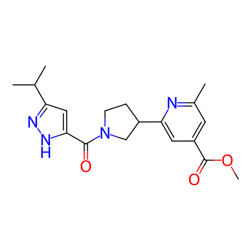 Chemical structure of BindingDB Monomer ID 281064