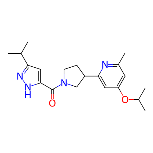 Chemical structure of BindingDB Monomer ID 281069