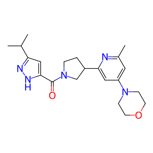 Chemical structure of BindingDB Monomer ID 281070