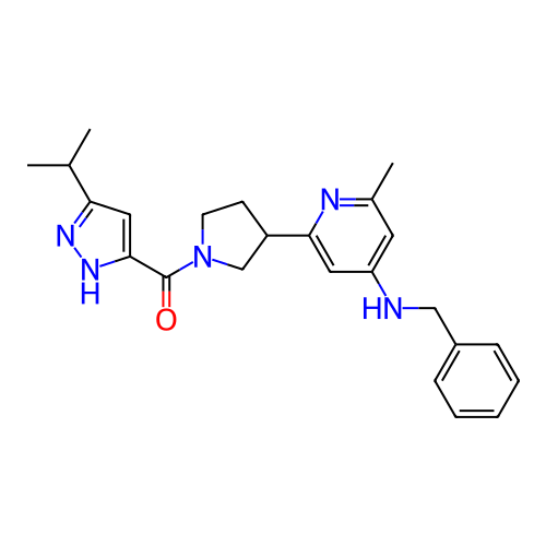 Chemical structure of BindingDB Monomer ID 281071