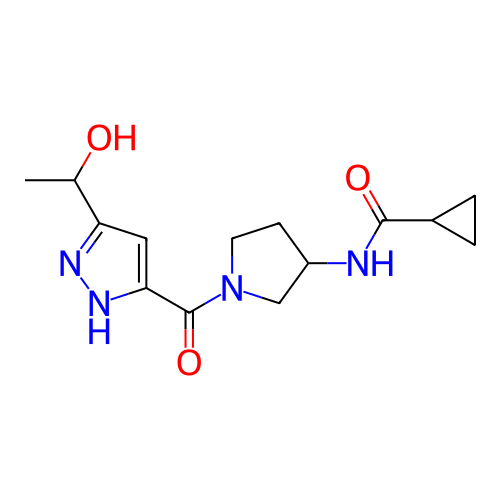 Chemical structure of BindingDB Monomer ID 281076