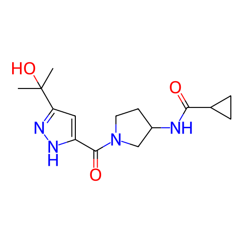 Chemical structure of BindingDB Monomer ID 281078